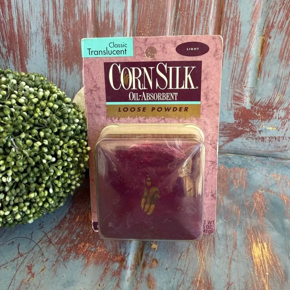 Vintage Corn Silk Oil-Absorbent Loose Powder Classic Translucent Light Sealed Ne